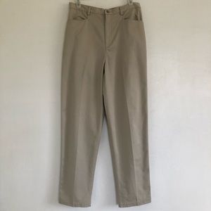 VTG Liz Claiborne Petite Cotton High Waist Pants